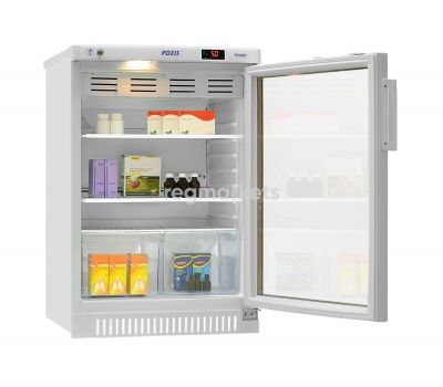 Холодильник фармацевтический Pozis ХФ-140-1 с обычным стеклом