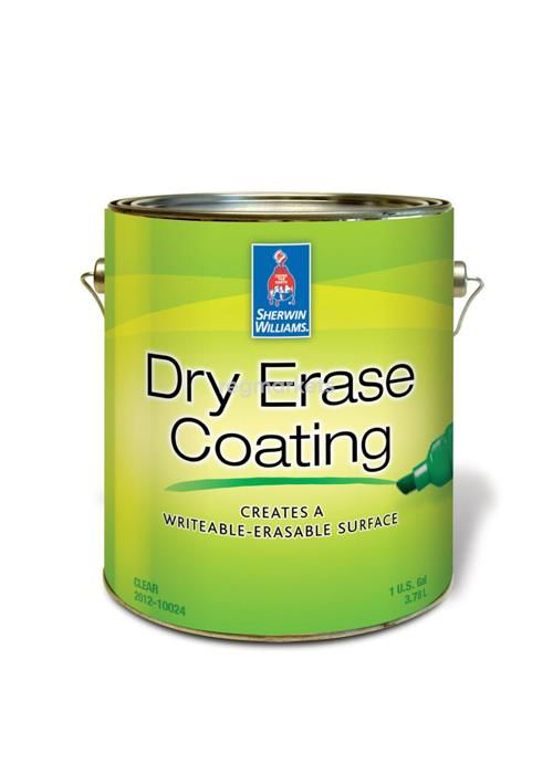 Sherwin-Williams Dry Erase Clear Профессиональная маркерная краска, покрытие (объем: 3,78 л.; цвет: прозрачный)