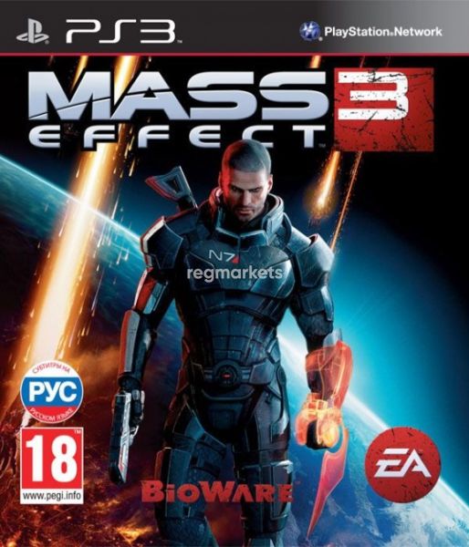 Mass Effect 3 PS3 (русская версия)