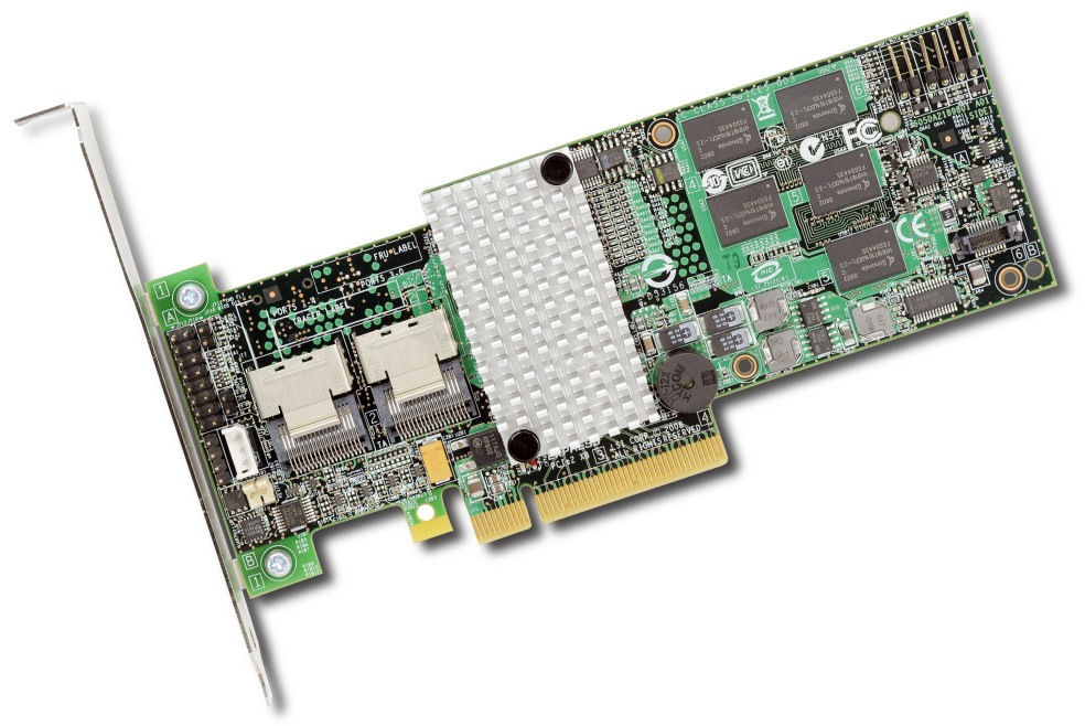 Контроллер LSI SAS 9260-8i 8 Int., 6Gb/s, PCI-E x8 (RAID 0,1,5,6,10,50,60) 512Mb SGL (LSI00198)