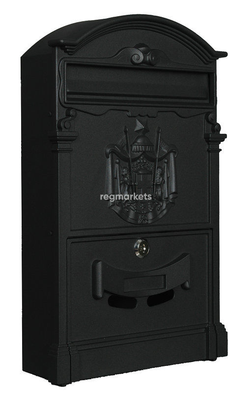 Уличные почтовые ящики для частного дома Меткон LB черный