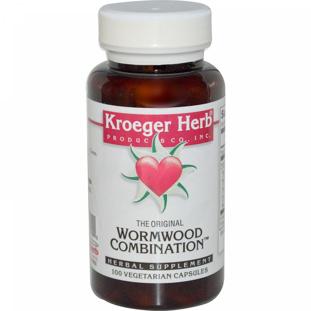 Kroeger Herb Co Экстракт полыни 100 капсул в растительной оболочке