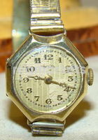 Часы золотые старинные женские ZENTRA (J333) фото 3