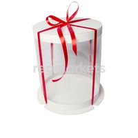 Круглая коробка для торта, d=30 см, h=21,3 см (1 шт) фото 2