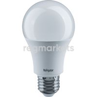 Светодиодная лампа груша Navigator 71 296 NLL-A60-12-230-2.7K-E27, цена за 1 шт. фото 2