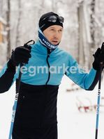 Мужской лыжный разминочный костюм Nordski Premium breeze-black фото 1